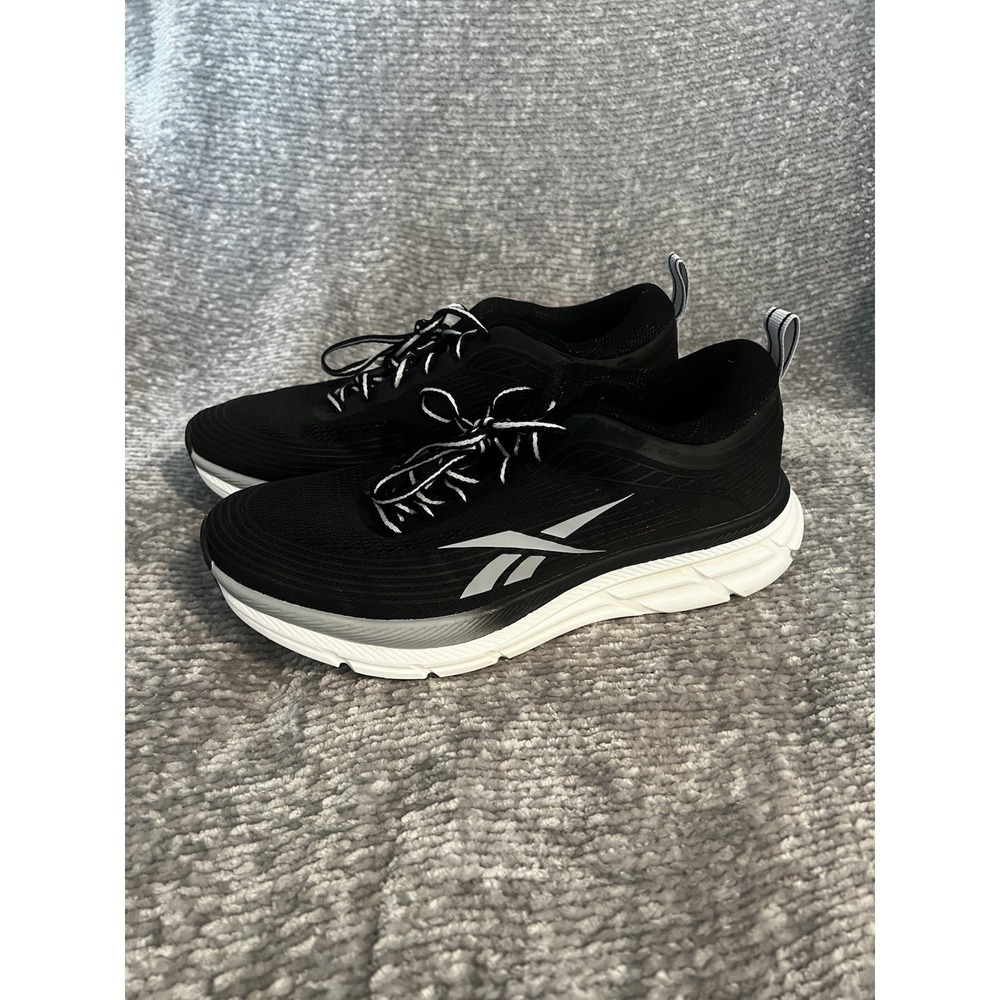 Reebok Womens Running Shoes Size 10 Black White Athletic Sneakers